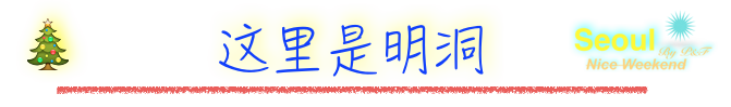 这里是明洞 这里是明洞